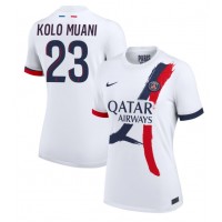 Paris Saint-Germain Randal Kolo Muani #23 Auswärtstrikot Frauen 2024-25 Kurzarm